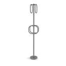 Allied Brass Towel Stand with 4 Integrated Towel Rings TS-40D-GYM