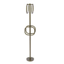 Allied Brass Towel Stand with 4 Integrated Towel Rings TS-40T-ABR