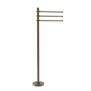 Allied Brass Towel Stand with 3 Pivoting 12 Inch Arms TS-45-ABR