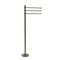 Allied Brass Towel Stand with 3 Pivoting 12 Inch Arms TS-45-ABR