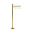 Allied Brass Towel Stand with 3 Pivoting 12 Inch Arms TS-45-UNL