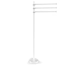 Allied Brass Towel Stand with 3 Pivoting 12 Inch Arms TS-45-WHM