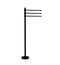 Allied Brass Towel Stand with 3 Pivoting 12 Inch Arms TS-45D-BKM