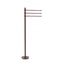 Allied Brass Towel Stand with 3 Pivoting 12 Inch Arms TS-45D-CA