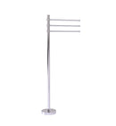 Allied Brass Towel Stand with 3 Pivoting 12 Inch Arms TS-45D-PC