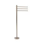Allied Brass Towel Stand with 3 Pivoting 12 Inch Arms TS-45G-PEW