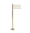 Allied Brass Towel Stand with 3 Pivoting 12 Inch Arms TS-45G-UNL