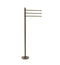 Allied Brass Towel Stand with 3 Pivoting 12 Inch Arms TS-45T-ABR