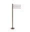 Allied Brass Towel Stand with 3 Pivoting 12 Inch Arms TS-45T-CA