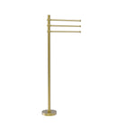 Allied Brass Towel Stand with 3 Pivoting 12 Inch Arms TS-45T-SBR