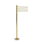 Allied Brass Towel Stand with 3 Pivoting 12 Inch Arms TS-45T-UNL