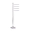 Allied Brass Floor Standing 4 Pivoting Swing Arm Towel Holder TS-4L-PC