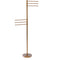 Allied Brass Towel Stand with 6 Pivoting 12 Inch Arms TS-50-BBR