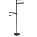 Allied Brass Towel Stand with 6 Pivoting 12 Inch Arms TS-50-VB