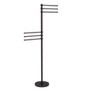 Allied Brass Towel Stand with 6 Pivoting 12 Inch Arms TS-50D-ABZ