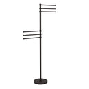 Allied Brass Towel Stand with 6 Pivoting 12 Inch Arms TS-50G-ORB