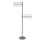 Allied Brass Towel Stand with 6 Pivoting 12 Inch Arms TS-50T-GYM