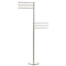 Allied Brass Towel Stand with 6 Pivoting 12 Inch Arms TS-50T-PNI
