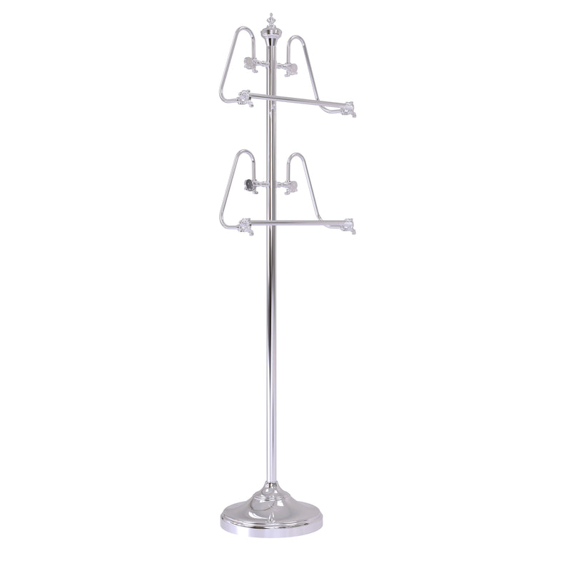 Allied Brass Foor Standing 49 Inch Towel Stand TS-6-PC