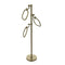 Allied Brass Towel Stand with 9 Inch Oval Towel Rings TS-83-ABR