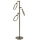 Allied Brass Towel Stand with 9 Inch Oval Towel Rings TS-83D-ABR