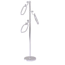 Allied Brass Towel Stand with 9 Inch Oval Towel Rings TS-83G-PC