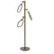Allied Brass Towel Stand with 9 Inch Oval Towel Rings TS-83T-ABR