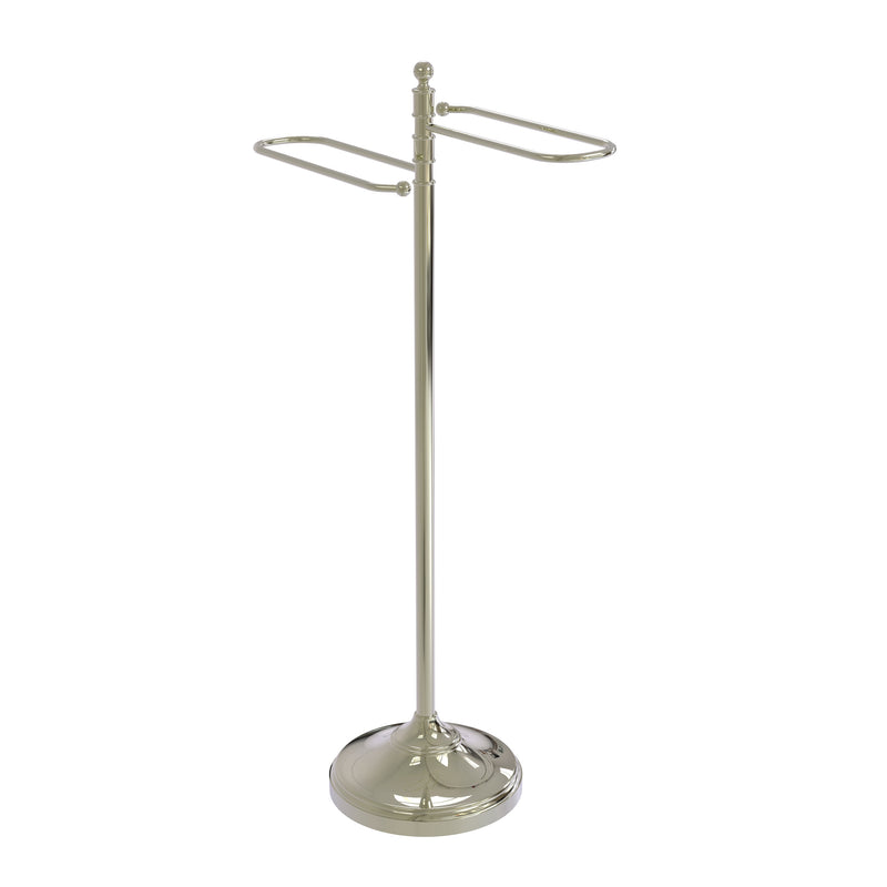 Allied Brass Traditional Free Standing Floor Bath Towel Valet TS-9-PNI