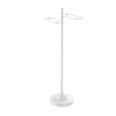 Allied Brass Traditional Free Standing Floor Bath Towel Valet TS-9-WHM