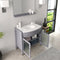 Modern Fittings Ava 36" Single Bath Vanity with Engineered Stone Top and Round Sink