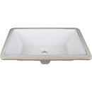 Jeffrey Alexander 48" White Addington with Boulder Cultured Marble Vanity Top Rectangle Bowl