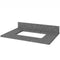 Jeffrey Alexander 30" Gray Adler with Boulder Cultured Marble Vanity Top Rectangle Bowl 