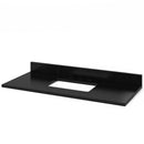 Jeffrey Alexander 48" Hale Blue Adler with Black Granite Vanity Top Rectangle Bowl