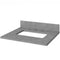 Jeffrey Alexander 24" Gray Astoria with Steel Gray Cultured Marble Vanity Top Rectangle Bowl