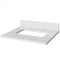 Jeffrey Alexander 24" White Astoria with White Carrara Marble Vanity Top Rectangle Bowl