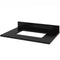 Jeffrey Alexander 30" Espresso Astoria with Black Granite Vanity Top Rectangle Bowl