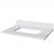 Jeffrey Alexander 30" White Astoria with White Carrara Marble Vanity Top Rectangle Bowl