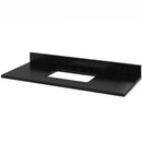 Jeffrey Alexander 48" Espresso Astoria with Black Granite Vanity Top Rectangle Bowl