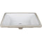 Jeffrey Alexander 36" White Cade Vanity Left Offset Rectangle Bowl with Steel Gray Cultured Marble Vanity Top