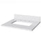 Jeffrey Alexander 24" White Chatham with White Carrara Marble Vanity Top Rectangle Bowl