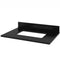 Jeffrey Alexander 30" Chocolate Chatham with Black Granite Vanity Top Rectangle Bowl