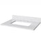 Jeffrey Alexander 30" Gray Jensen Vanity White Carrara Marble Vanity Top Undermount Rectangle Bowl VKITJEN30GRWCR