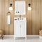 Jeffrey Alexander 24" White Theodora with Calacatta Vienna Quartz Vanity Top