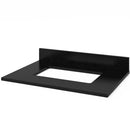 Jeffrey Alexander 30" Hale Blue Wavecrest Vanity Black Granite Vanity Top Undermount Rectangle Bowl VKITWAV30BLBGR