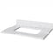 Jeffrey Alexander 30" Forest Green Wavecrest Vanity White Carrara Marble Vanity Top Undermount Rectangle Bowl VKITWAV30GNWCR