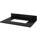 Jeffrey Alexander 30" White Wavecrest Vanity Black Granite Vanity Top Undermount Rectangle Bowl VKITWAV30WHBGR