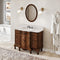 Jeffrey Alexander 48" Nutmeg Clairemont Vanity