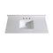 Avanity 49 inch White Quartz Top with Sink VUT49WQ-R