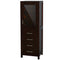 Wyndham Sheffield 72" Double Bathroom Vanity In Espresso No Countertop No Sinks and No Mirror WCS141472DESCXSXXMXX