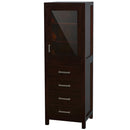 Wyndham Sheffield 36" Single Bathroom Vanity In Espresso No Countertop No Sink and No Mirror WCS141436SESCXSXXMXX